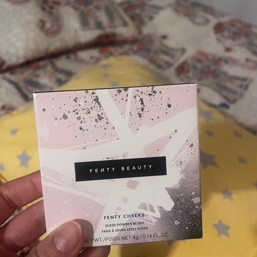 Fenty Beauty Fenty Cheeks Suede Powder Blush — Soft Pink Packaging